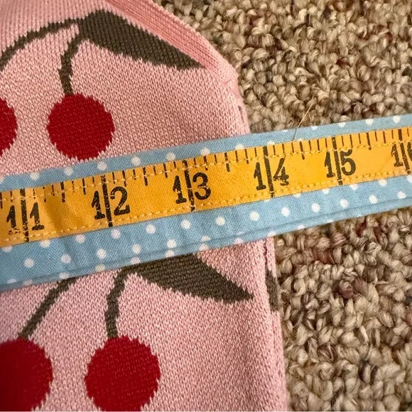 Say What pink Cherry Cropped Tank Top size medium - Picture 9 of 11